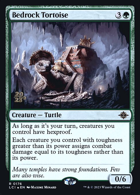 Tartaruga da Rocha Matriz — The Lost Caverns of Ixalan Promos 176s