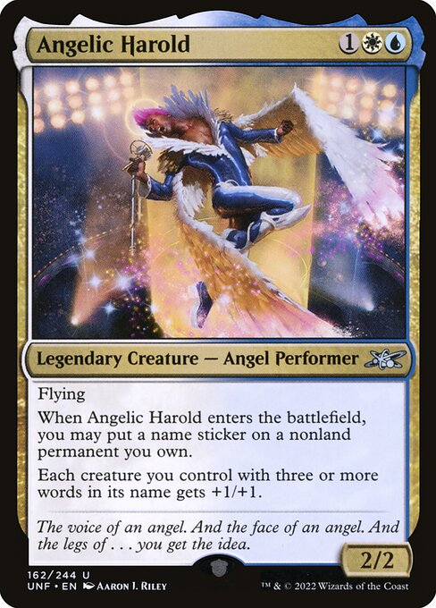 Angelic Harold — Unfinity 162