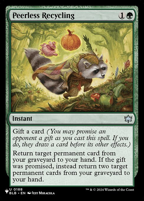 Peerless Recycling — The List BLB-188