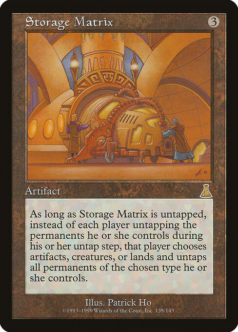 Matriz de Armazenagem — Urza's Destiny 138
