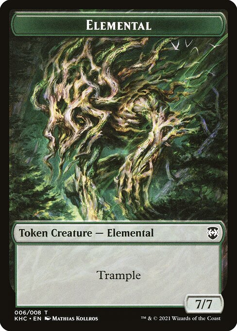 Elemental — Kaldheim Commander Tokens 6