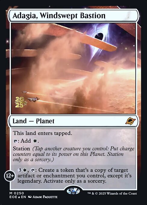 Adagia, Windswept Bastion — Edge of Eternities Promos 250s