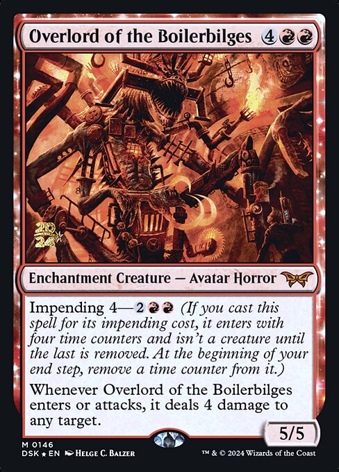 Overlord of the Boilerbilges — Duskmourn: House of Horror Promos 146s