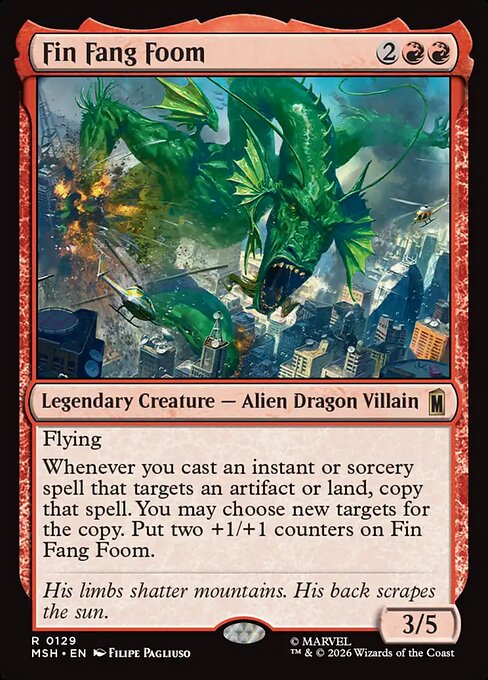 Fin Fang Foom — Marvel Super Heroes 129