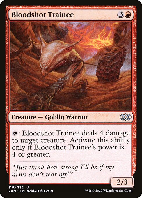 Aprendiz de Olho Injetado — Double Masters 119