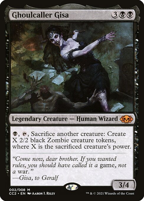 Gisa, Invocadora de Carniçais — Commander Collection: Black 2
