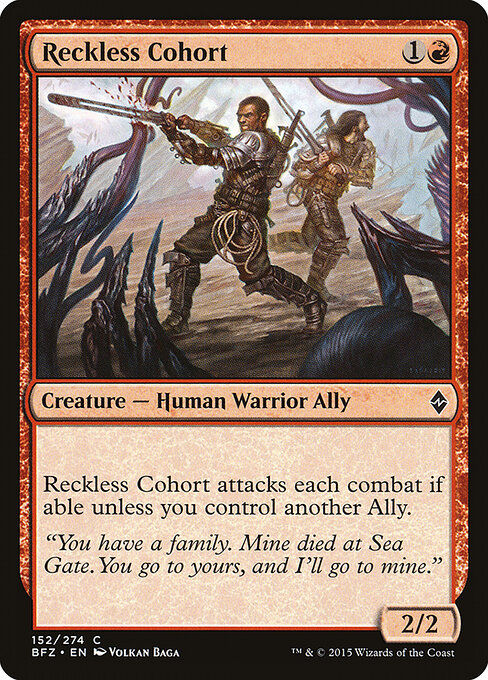 Coorte Temerária — Battle for Zendikar 152