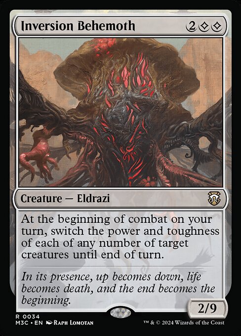 Inversion Behemoth — Modern Horizons 3 Commander 34