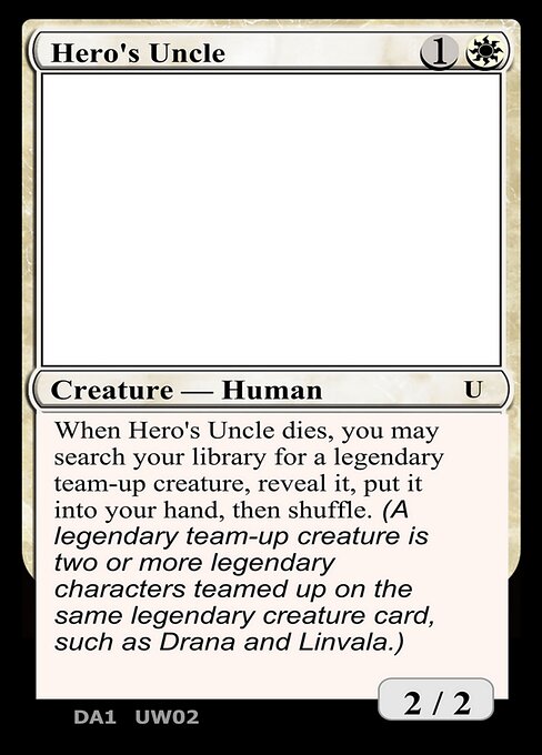 Hero's Uncle — Unknown Event UW02b