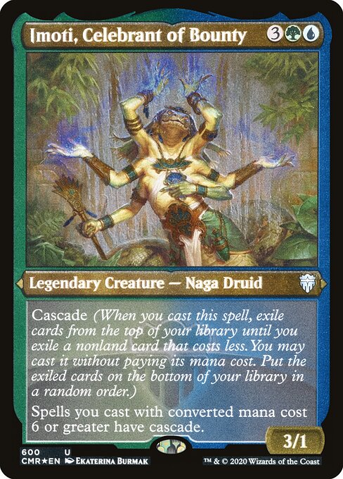 Imoti, Celebrante da Generosidade — Commander Legends 600