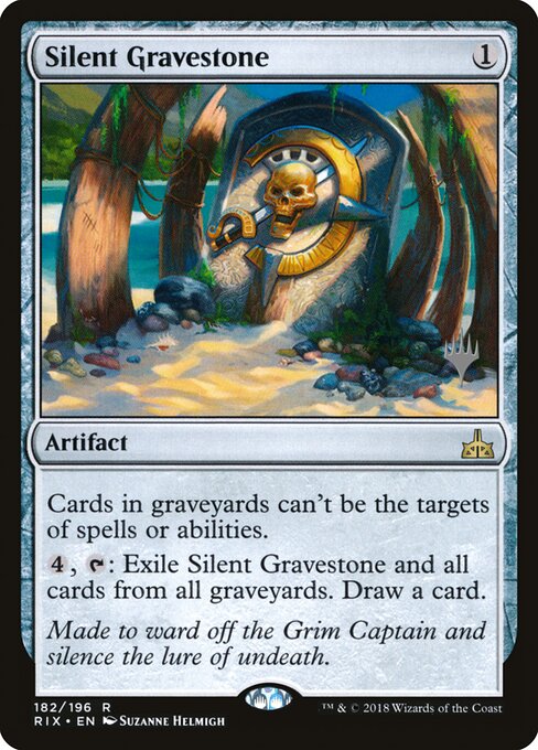 Lápide Silenciosa — Rivals of Ixalan Promos 182p