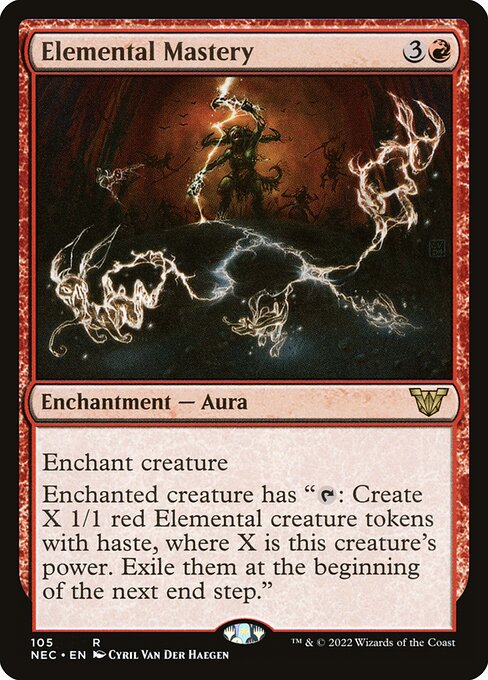 Maestria Elemental — Neon Dynasty Commander 105