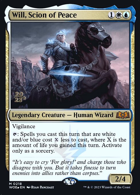 Will, Herdeiro da Paz — Wilds of Eldraine Promos 218s