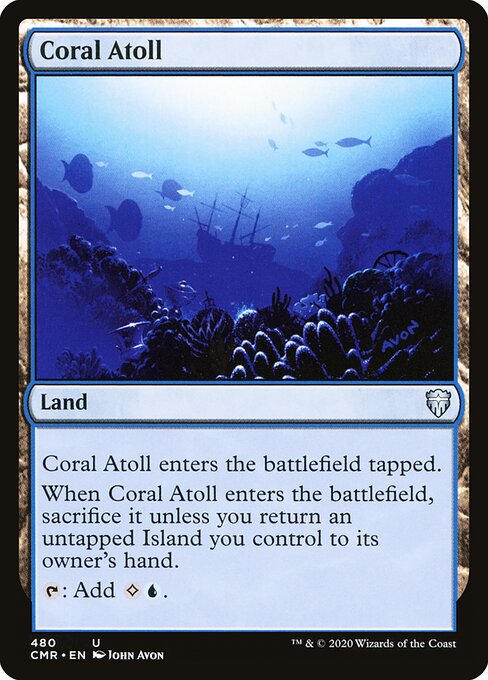 Atol de Coral — Commander Legends 480