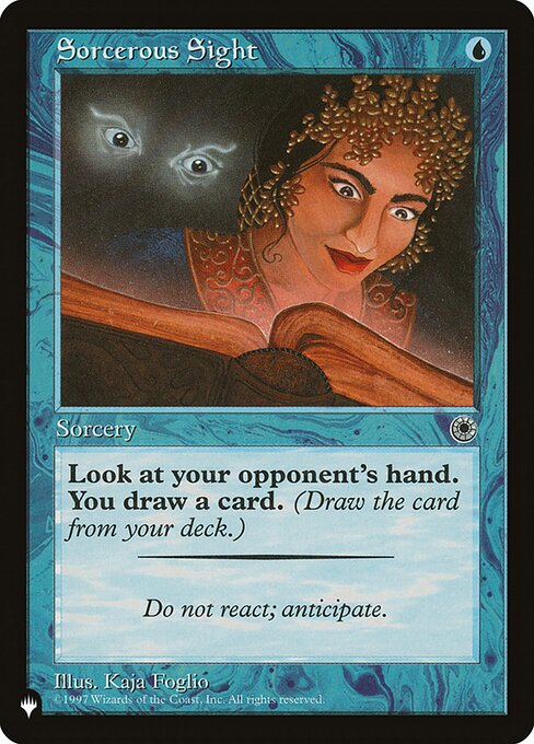 Sorcerous Sight — The List POR-68