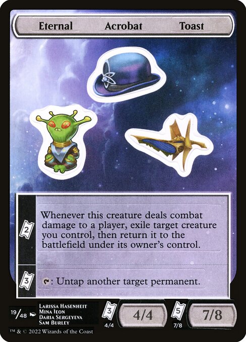 Eternal Acrobat Toast — Unfinity Sticker Sheets 19