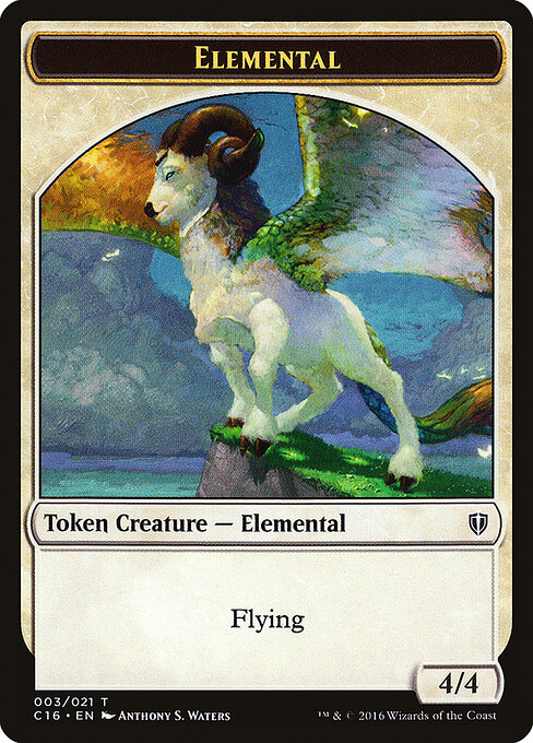 Elemental — Commander 2016 Tokens 3