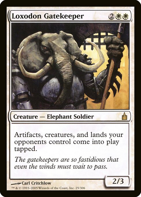 Porteiro Loxodonte — Ravnica: City of Guilds 25