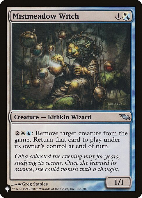 Bruxa de Nevoplanície — The List SHM-144