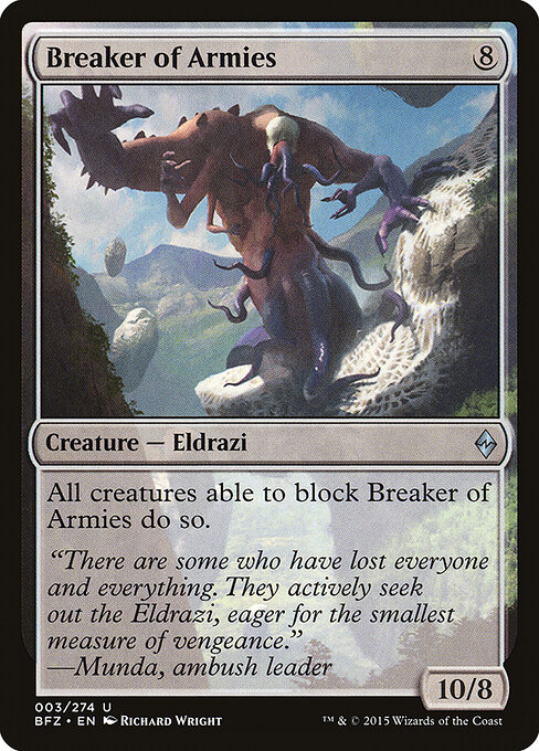 Subjugador de Exércitos — Battle for Zendikar 3