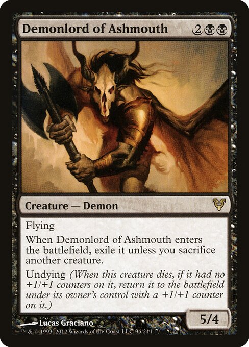 Senhor Demônio de Boca Cinzenta — Avacyn Restored 96