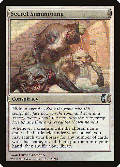 Secret Summoning — Conspiracy 9