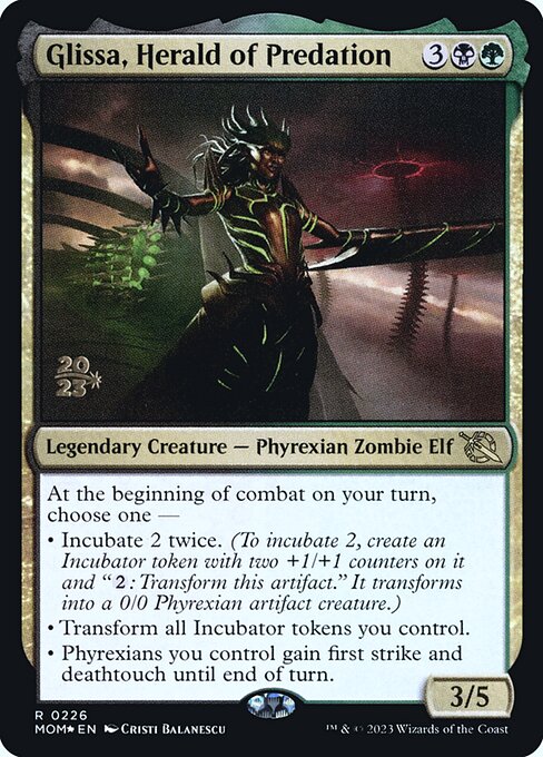 Glissa, Arauta da Predação — March of the Machine Promos 226s