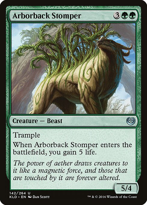 Pisoteador Dorsoverde — Kaladesh 142