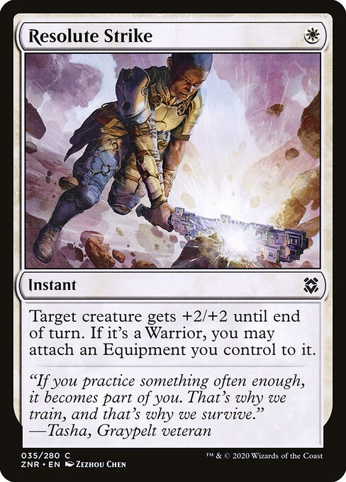 Ataque Resoluto — Zendikar Rising 35