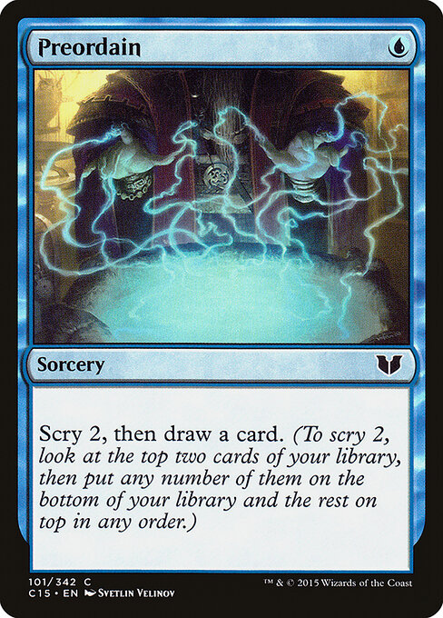 Preordenar — Commander 2015 101