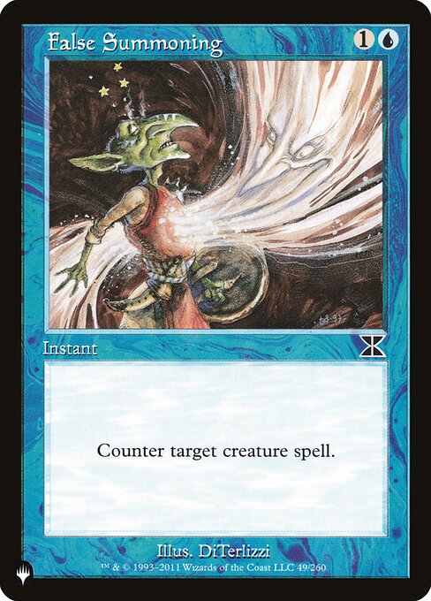 False Summoning — The List ME4-49