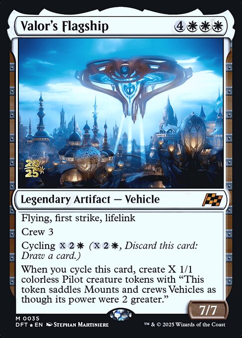 Valor's Flagship — Aetherdrift Promos 35s