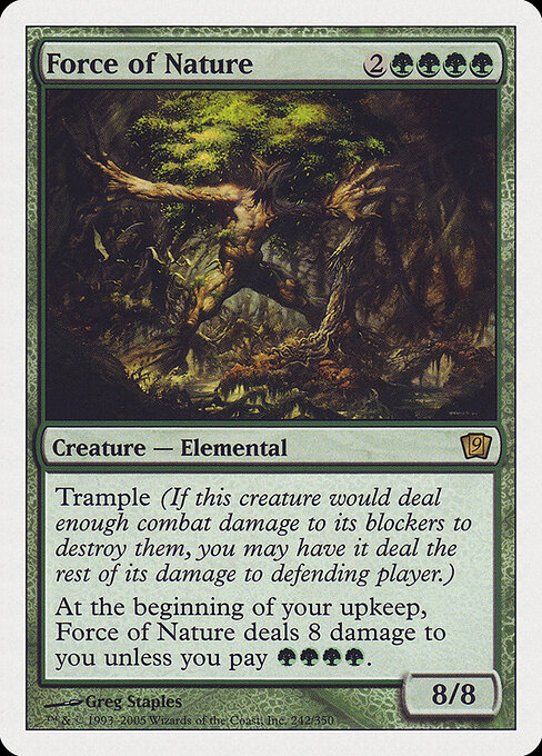 Força da Natureza — Ninth Edition 242