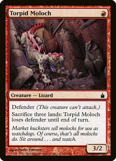 Moloch Tórpido — Ravnica: City of Guilds 147
