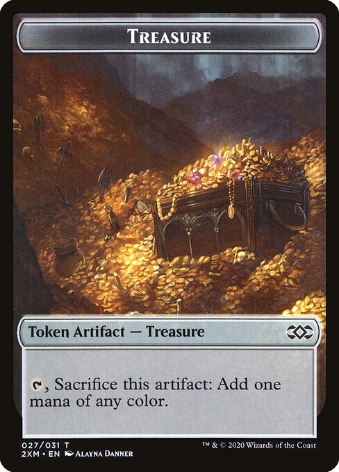 Treasure — Double Masters Tokens 27