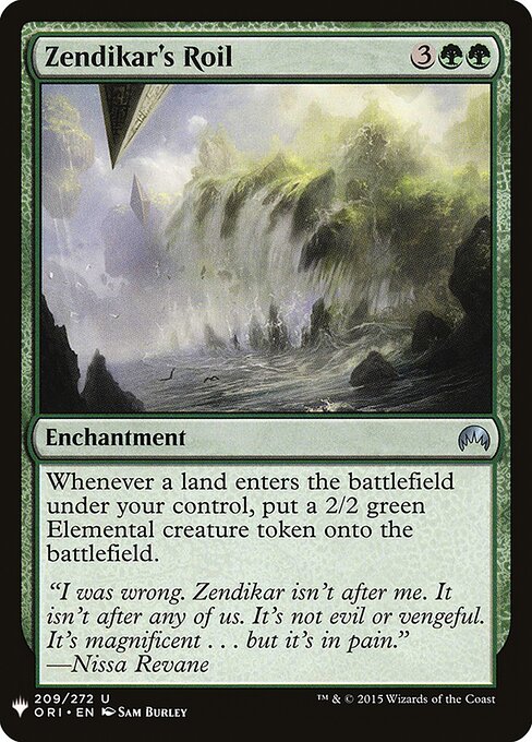 Turbilhão de Zendikar — The List ORI-209
