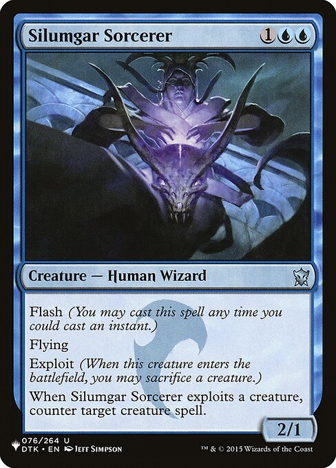 Feiticeiro de Silumgar — The List DTK-76