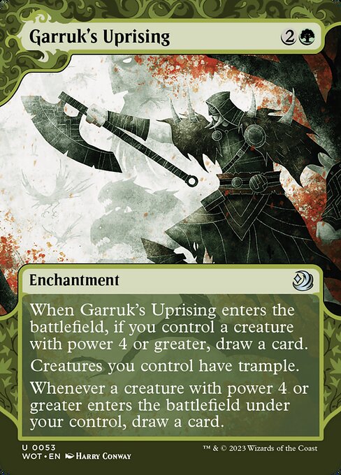 Levante de Garruk — Wilds of Eldraine: Enchanting Tales 53