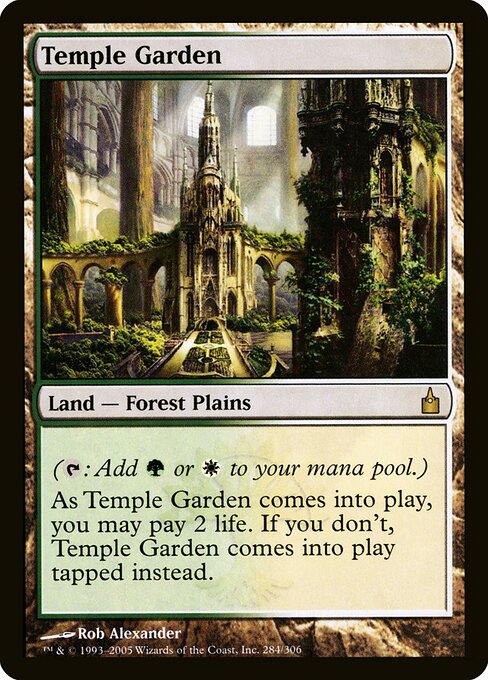 Jardim do Templo — Ravnica: City of Guilds 284