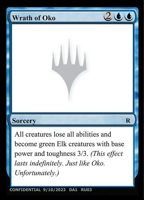 Wrath of Oko — Unknown Event RU03b