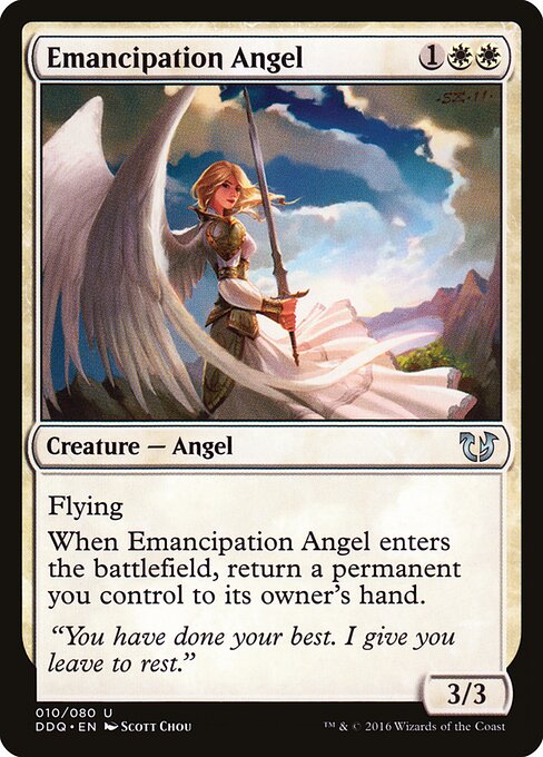 Anjo da Emancipação — Duel Decks: Blessed vs. Cursed 10