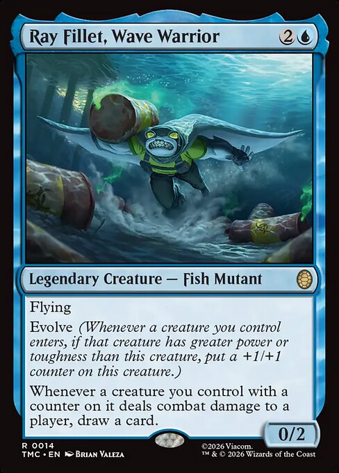 Ray Fillet, Wave Warrior — Teenage Mutant Ninja Turtles Eternal 14