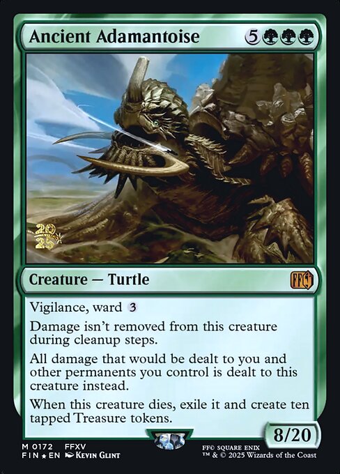 Ancient Adamantoise — Final Fantasy Promos 172s
