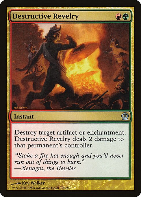 Orgia Destrutiva — Theros 192
