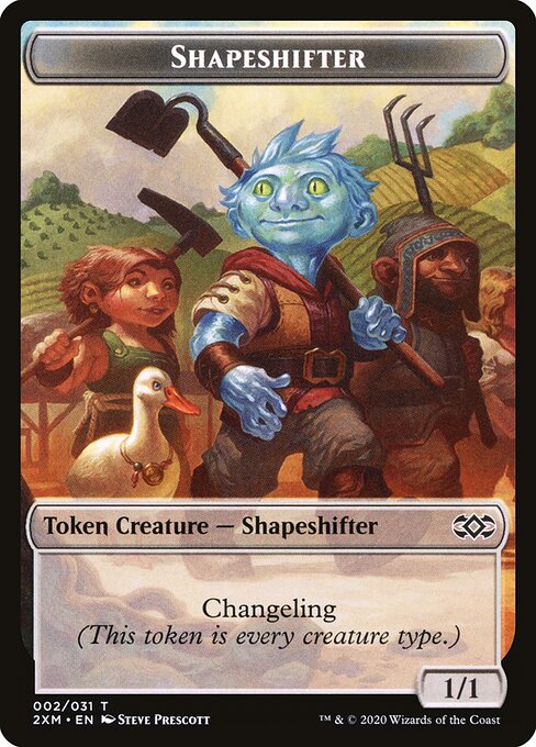 Shapeshifter — Double Masters Tokens 2