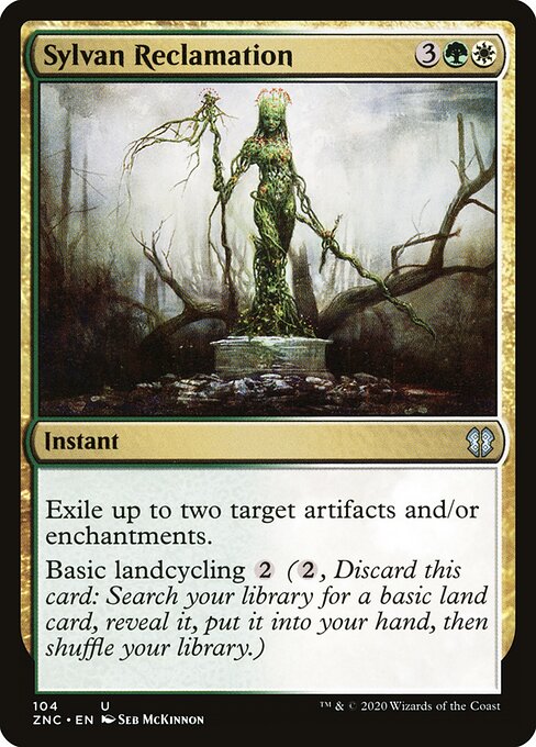 Reivindicação Silvestre — Zendikar Rising Commander 104