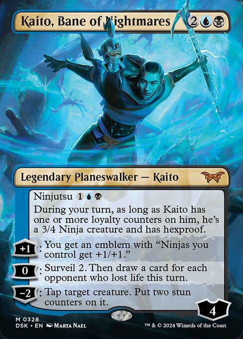 Kaito, Bane of Nightmares — Duskmourn: House of Horror 328
