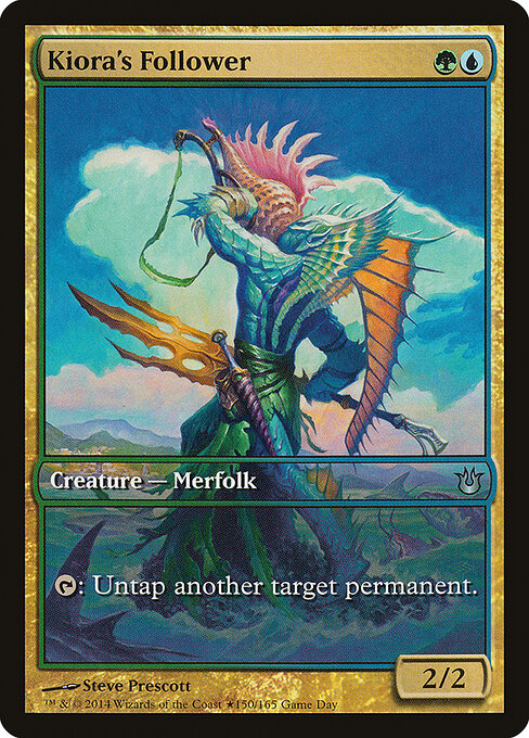 Seguidor de Kiora — Born of the Gods Promos 150