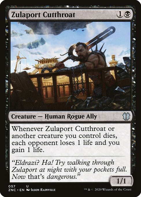 Degolador de Zulaport — Zendikar Rising Commander 57