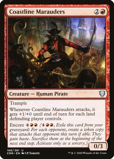 Saqueadores do Litoral — Commander Legends 168
